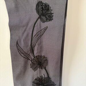 Arden B Grey Embellished Pants